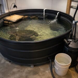 Snapping Turtle Enclosure Setup: Stock Tank Guide - All Turtles