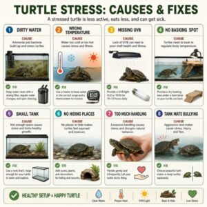 Turtle Stress Signs: Causes, Symptoms & Help - All Turtles